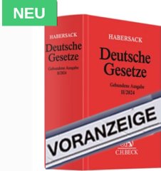 Habersack, Deutsche Gesetze Gebundene Ausgabe II/2024