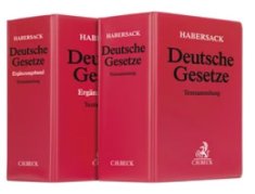 Habersack, Deutsche Gesetze: Textsammlung mit Ergänzungsband - Set