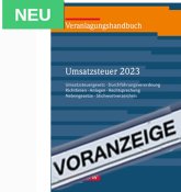 IDW, Veranlagungshandbuch Umsatzsteuer 2023